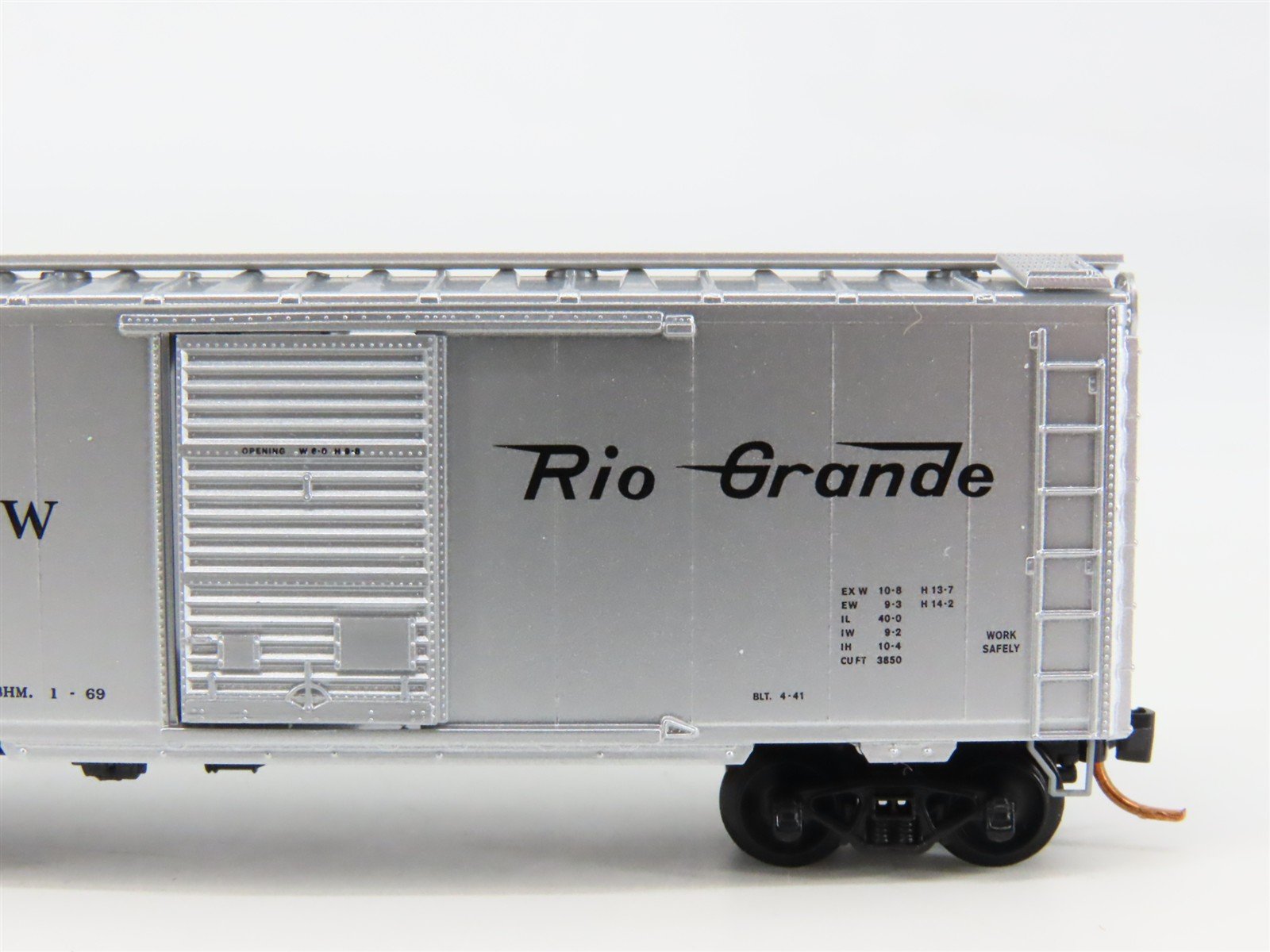 N Scale Micro-Trains 02000776 D&RGW Denver & Rio Grande Western 40' Box Car RTR