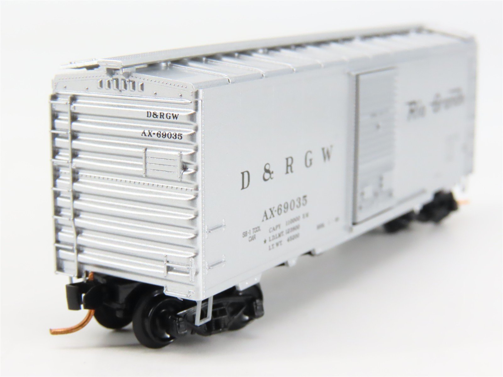 N Scale Micro-Trains 02000776 D&RGW Denver & Rio Grande Western 40' Box Car RTR
