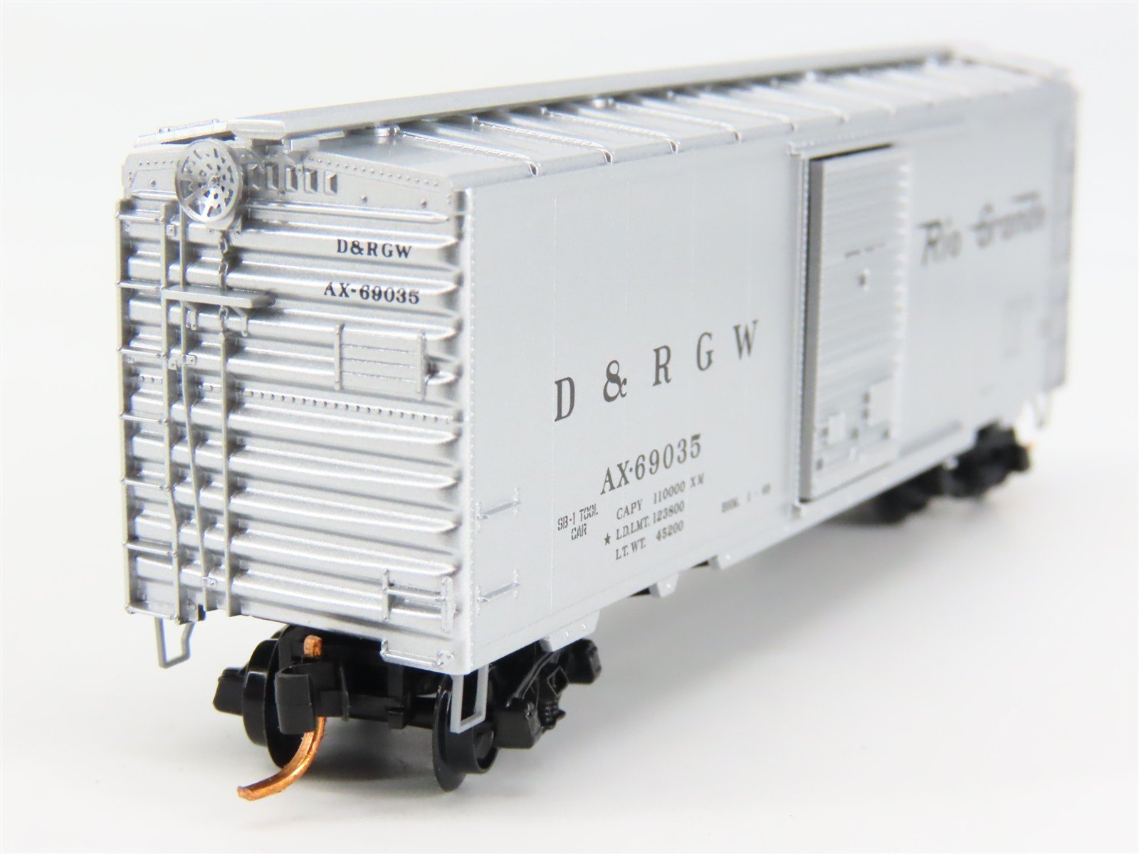 N Scale Micro-Trains 02000776 D&RGW Denver & Rio Grande Western 40' Box Car RTR