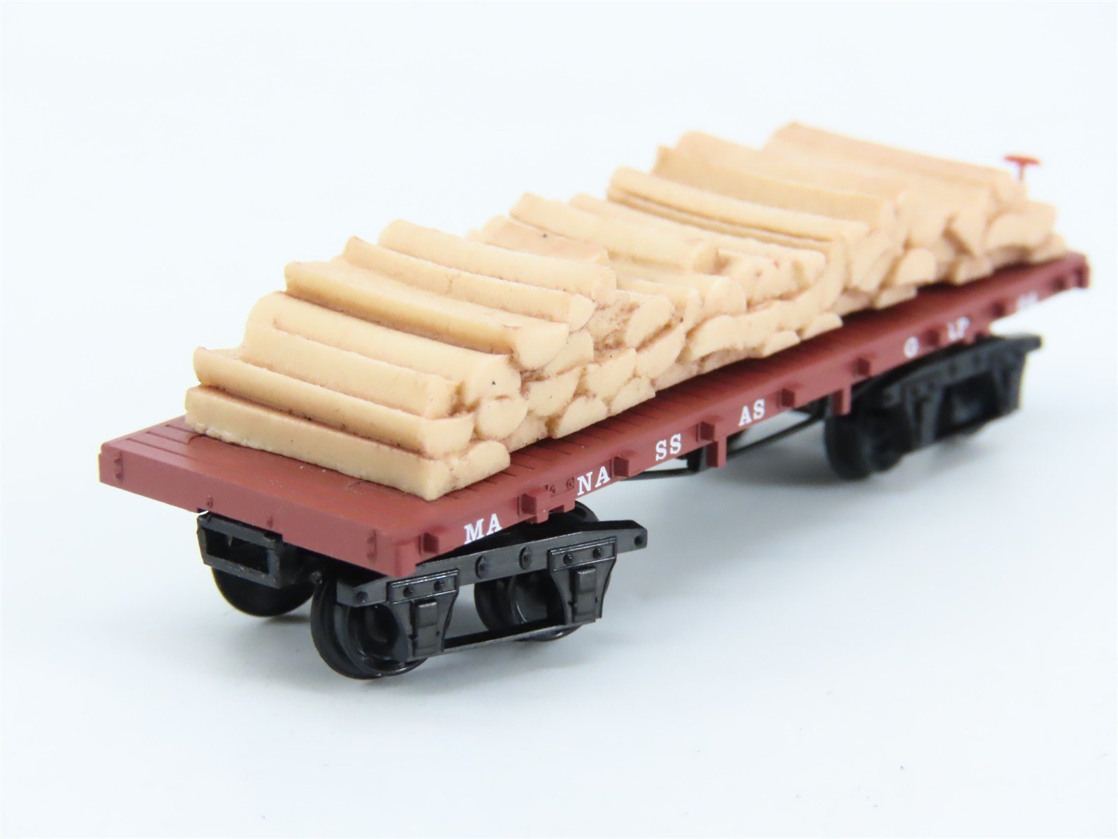 N Scale Micro-Trains 15300050 MGRR Manassas Gap Railroad 26' Flat Car 64 RTR