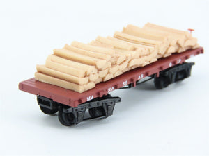 N Scale Micro-Trains 15300050 MGRR Manassas Gap Railroad 26' Flat Car 64 RTR