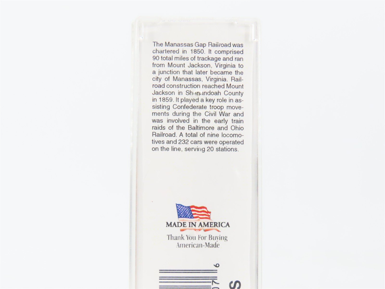 N Scale Micro-Trains 15300050 MGRR Manassas Gap Railroad 26' Flat Car 64 RTR