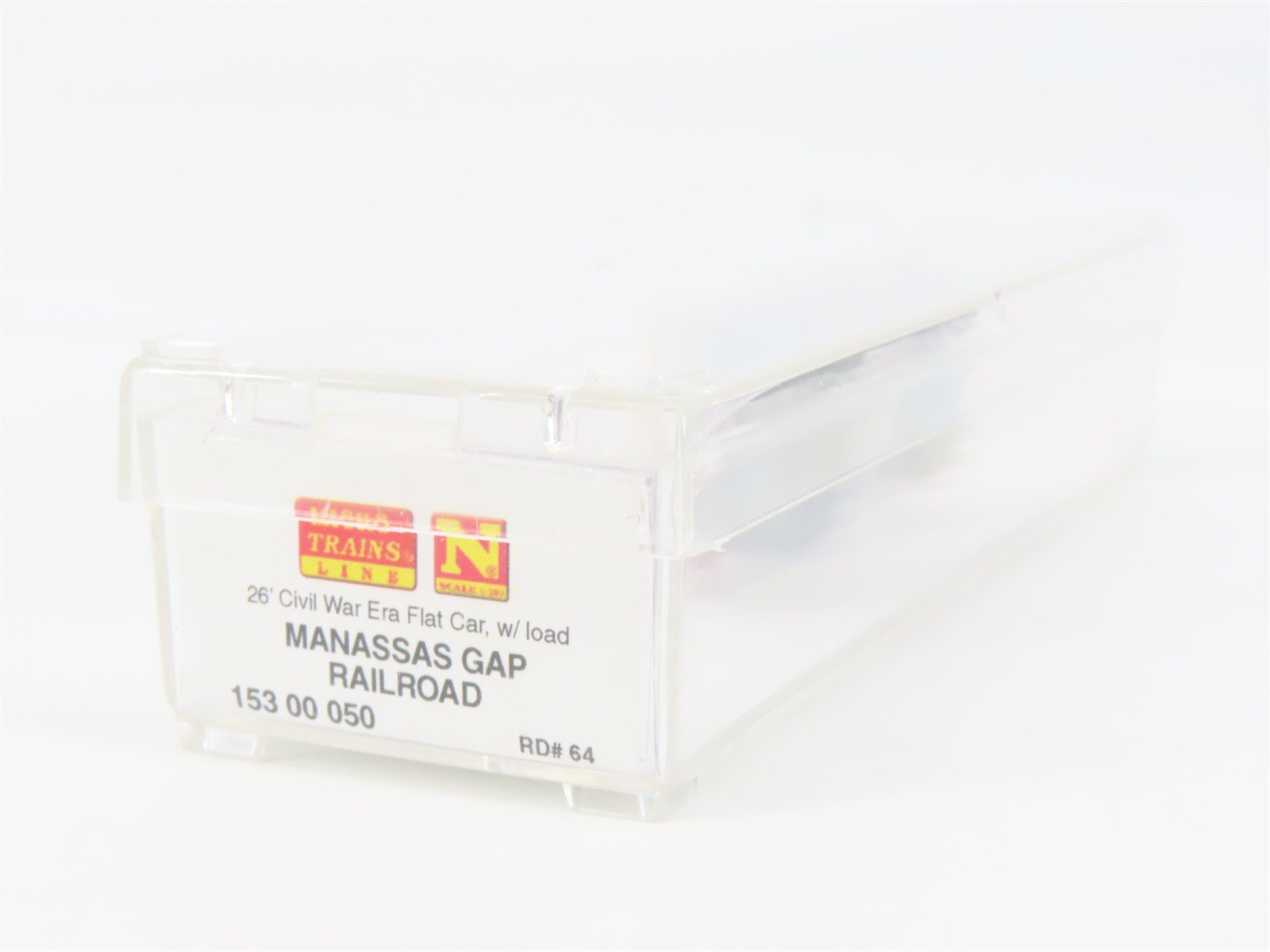 N Scale Micro-Trains 15300050 MGRR Manassas Gap Railroad 26' Flat Car 64 RTR