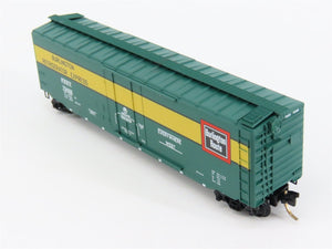 N Scale Micro-Trains 32370 RBBX Chicago, Burlington & Quincy 50' Box Car RTR