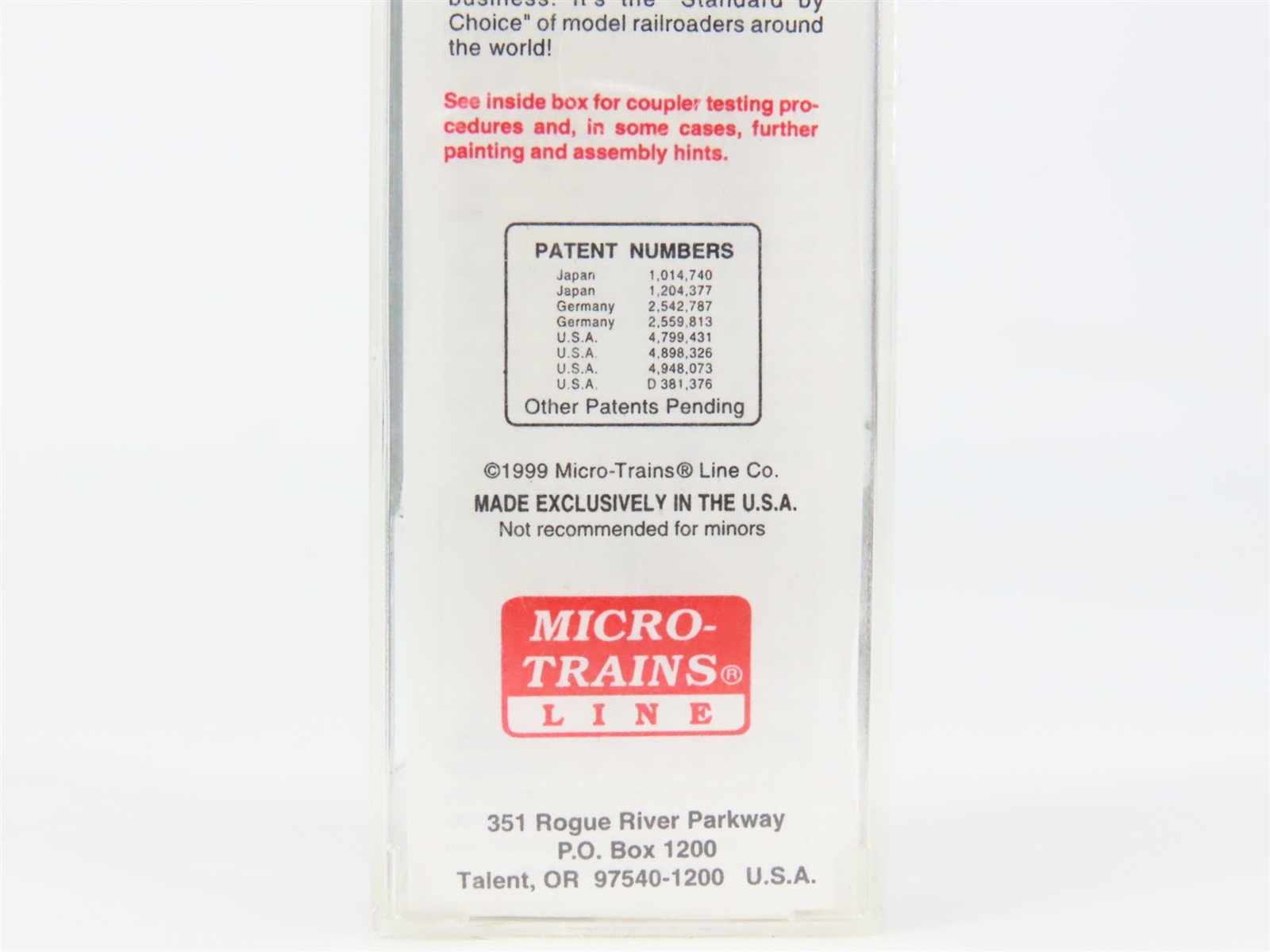 N Scale Micro-Trains 32370 RBBX Chicago, Burlington & Quincy 50' Box Car RTR