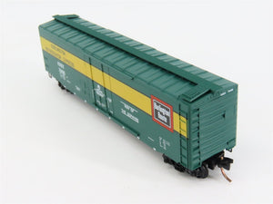 N Scale Micro-Trains 32370 RBBX Chicago, Burlington & Quincy 50' Box Car RTR