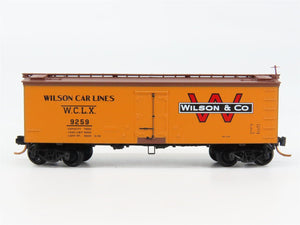 N Scale Micro-Trains 58540 WCLX Wilson Car Lines 36' Reefer 9259 RTR