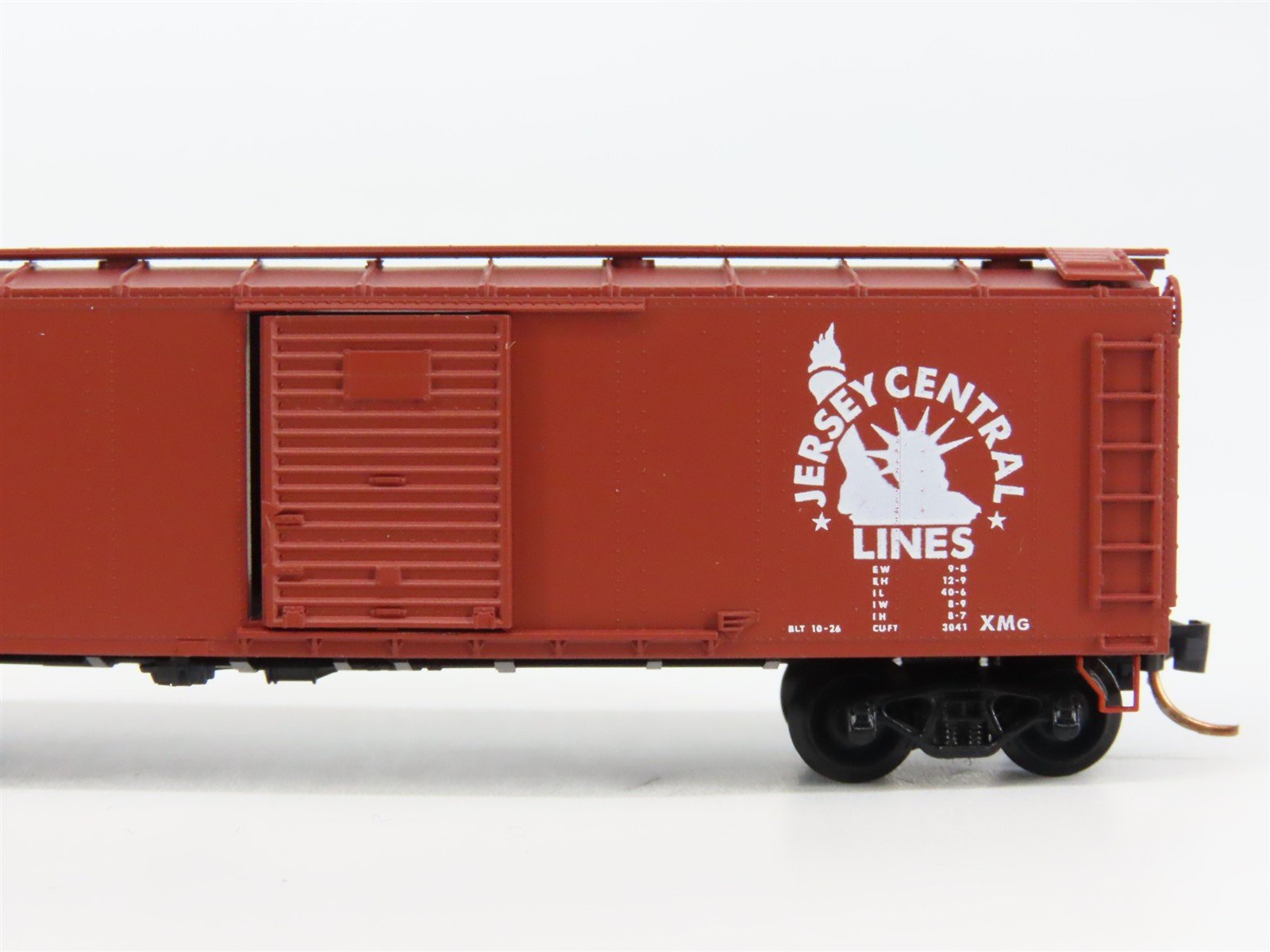 N Scale Micro-Trains 120020 CNJ Jersey Central 40' Box Car 21567 RTR