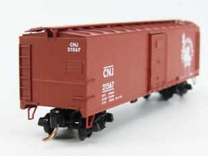 N Scale Micro-Trains 120020 CNJ Jersey Central 40' Box Car 21567 RTR