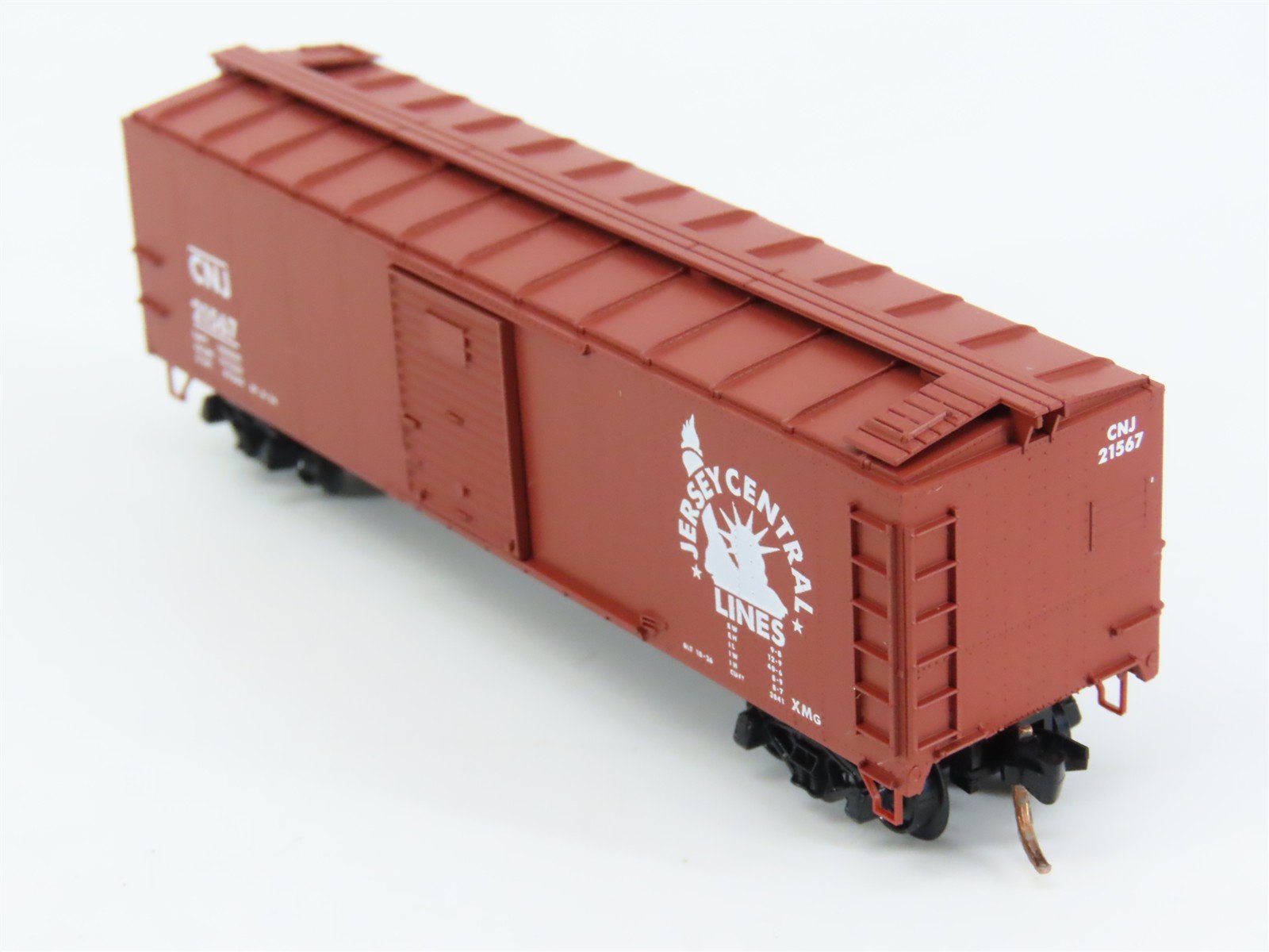 N Scale Micro-Trains 120020 CNJ Jersey Central 40' Box Car 21567 RTR