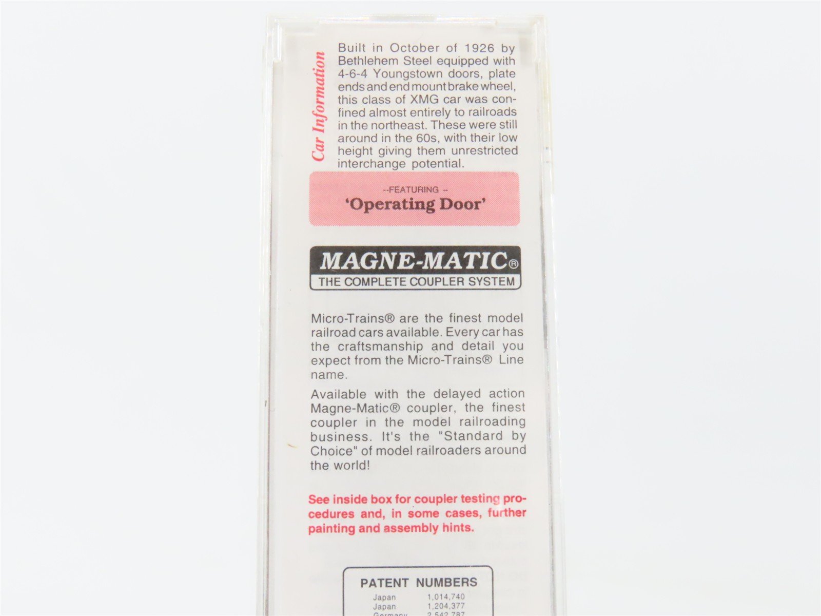 N Scale Micro-Trains 120020 CNJ Jersey Central 40' Box Car 21567 RTR