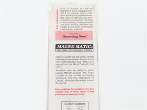 N Scale Micro-Trains 120020 CNJ Jersey Central 40' Box Car 21567 RTR