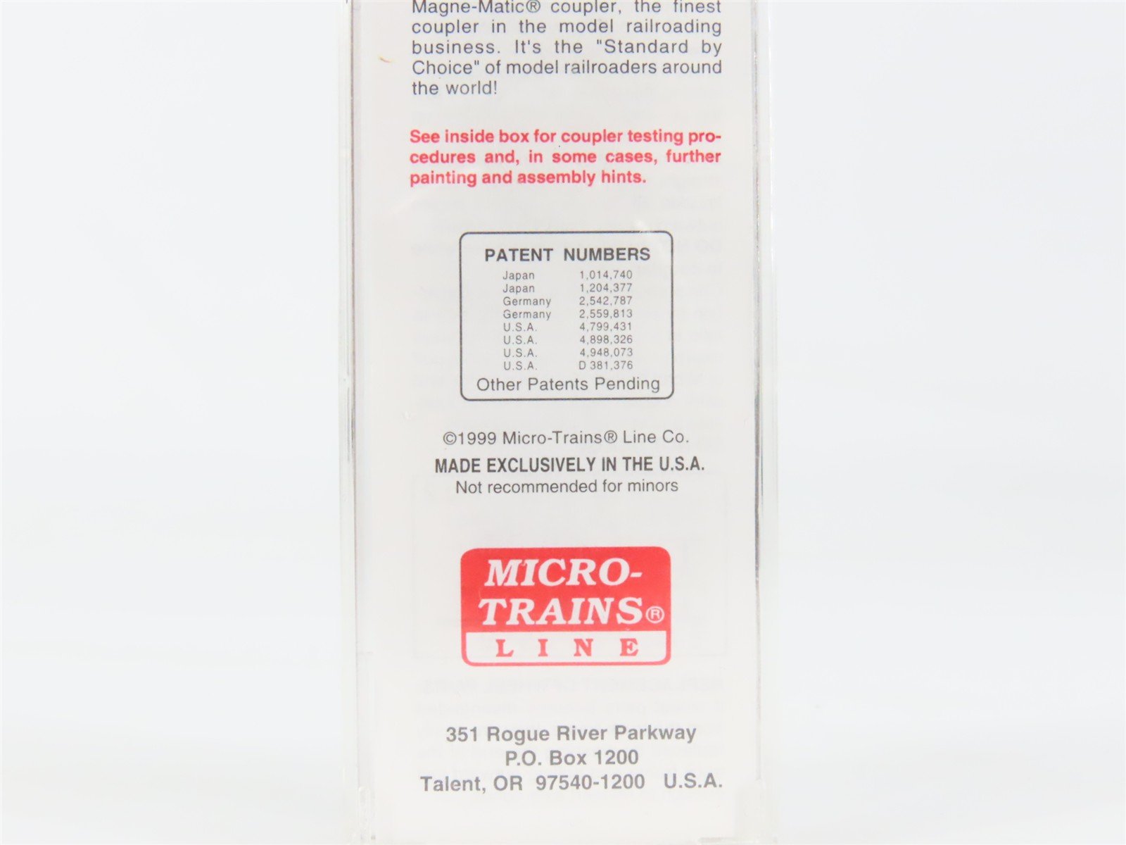 N Scale Micro-Trains 120020 CNJ Jersey Central 40' Box Car 21567 RTR