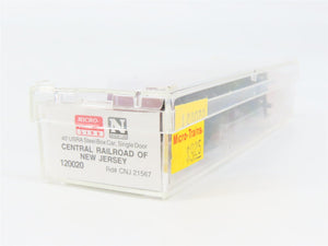N Scale Micro-Trains 120020 CNJ Jersey Central 40' Box Car 21567 RTR