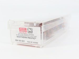 N Scale Micro-Trains 08400021 SP Southern Pacific 40' Gondola 352005 RTR