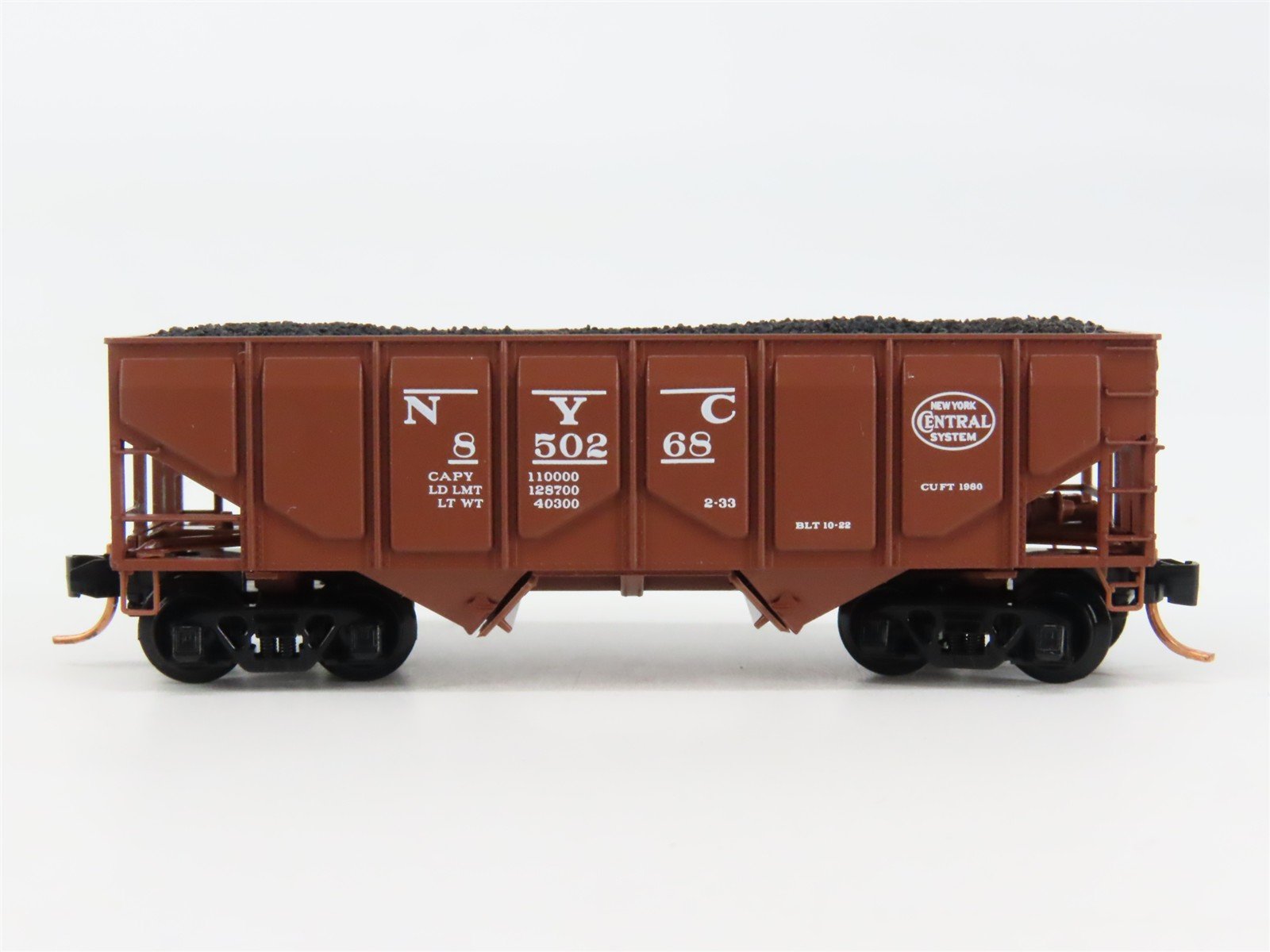 N Scale Micro-Trains 08500021 NYC New York Central 33' Hopper 850268 RTR
