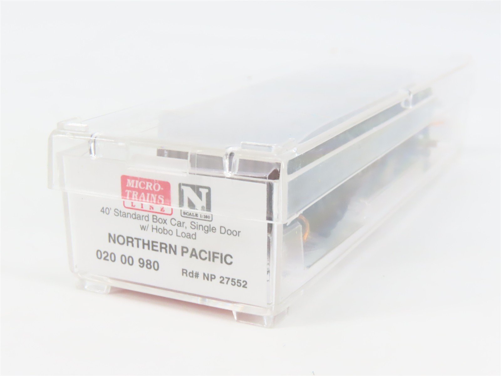 N Scale Micro-Trains 02000980 NP Northern Pacific 40' Box Car 27552 RTR