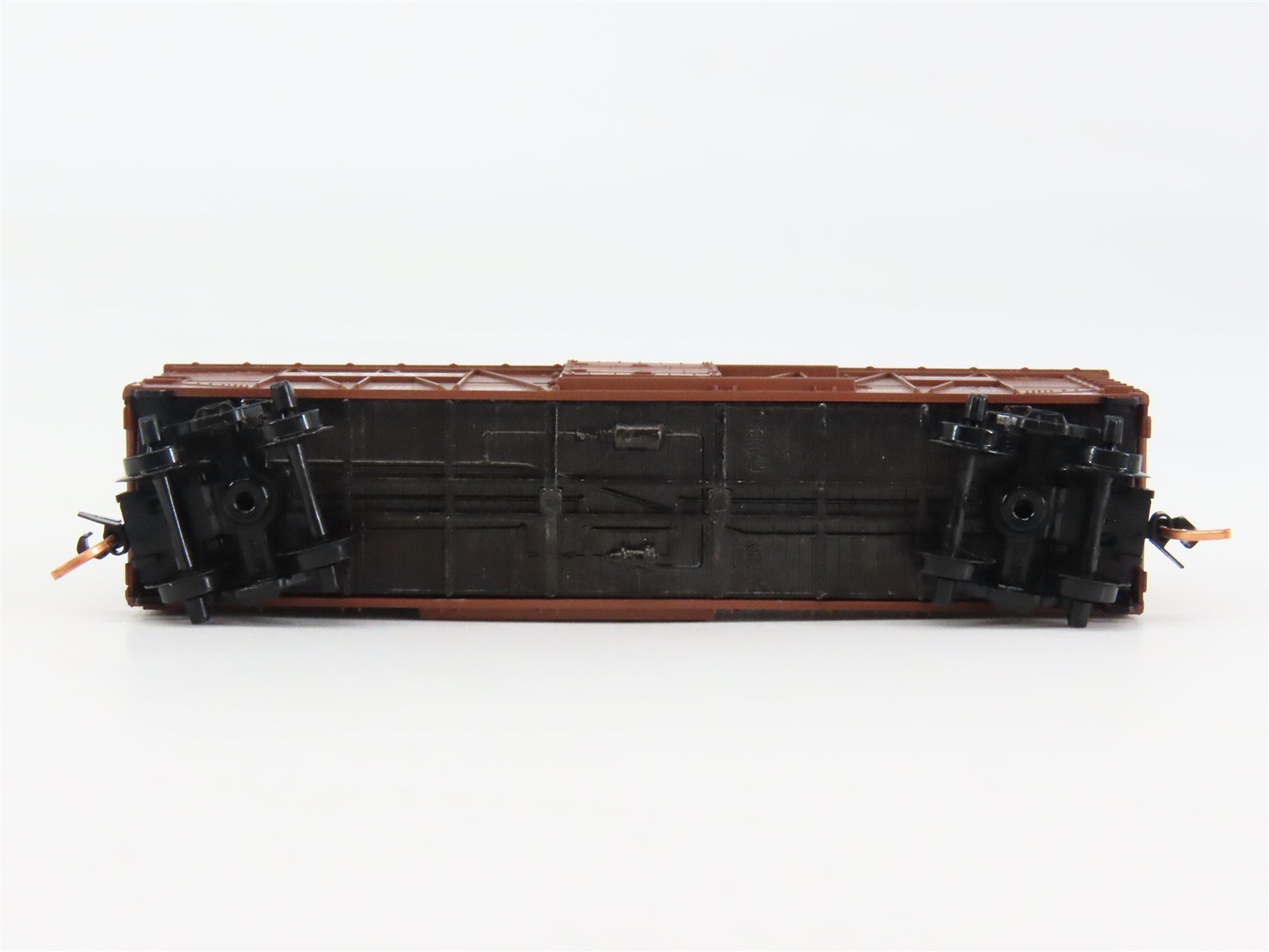 N Scale Micro-Trains 35080 ATSF Santa Fe 40' Stock/Cattle Car 50652 RTR