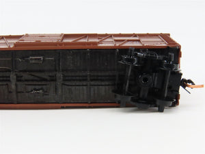 N Scale Micro-Trains 35080 ATSF Santa Fe 40' Stock/Cattle Car 50652 RTR
