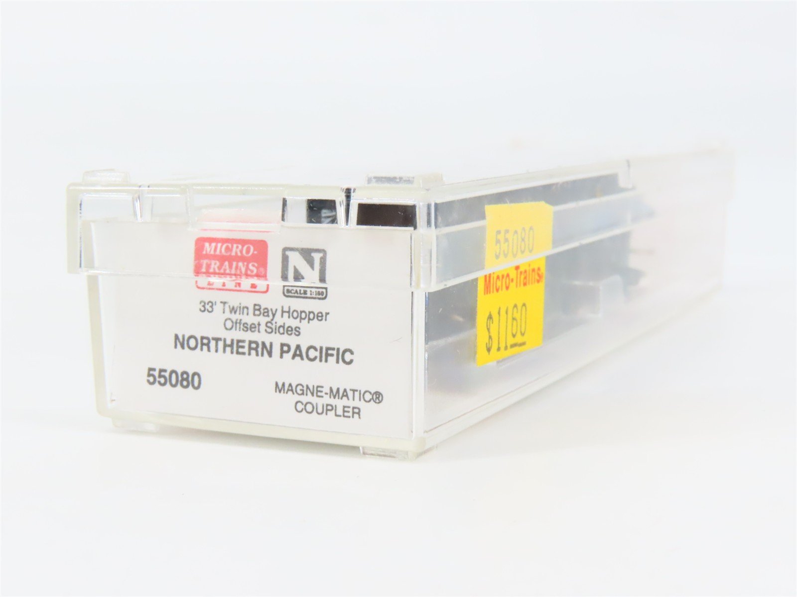 N Scale Micro-Trains 55080 NP Northern Pacific 33' Hopper 70224 RTR