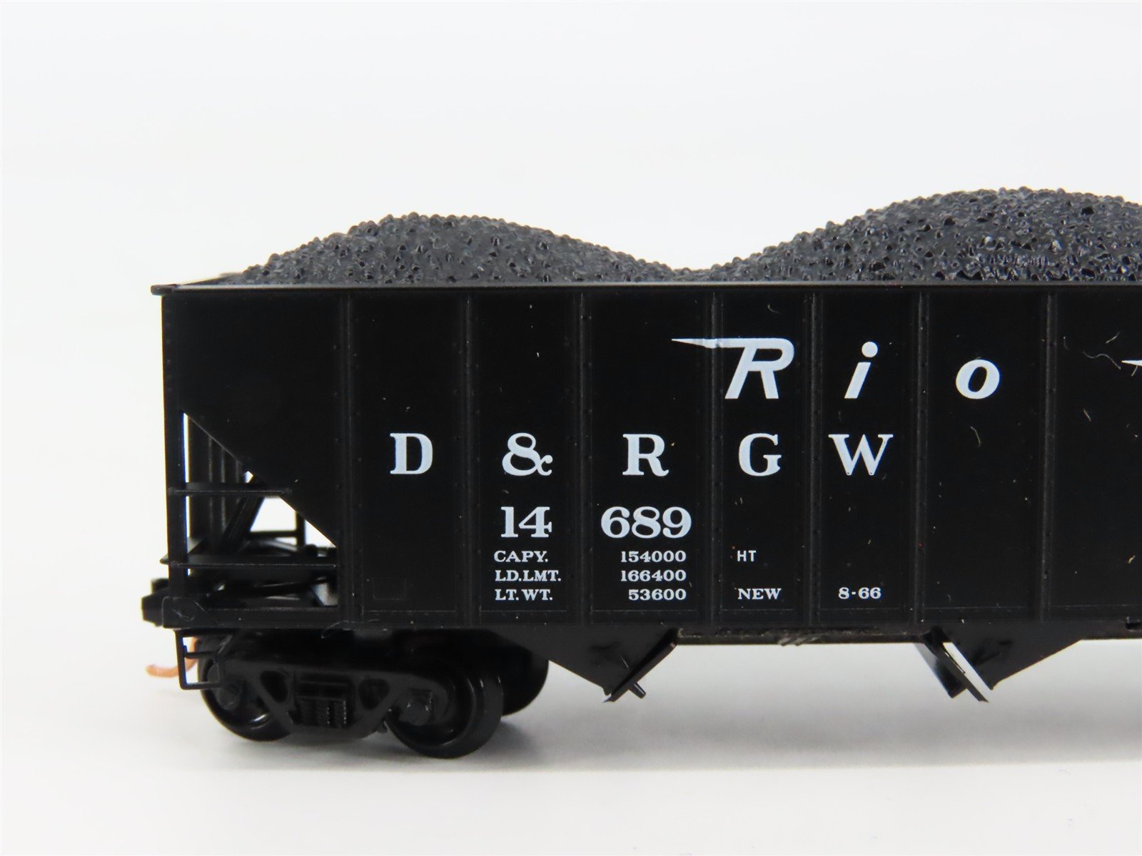 N Scale Micro-Trains 108060 D&RGW Denver & Rio Grande Western Hopper 14689 RTR