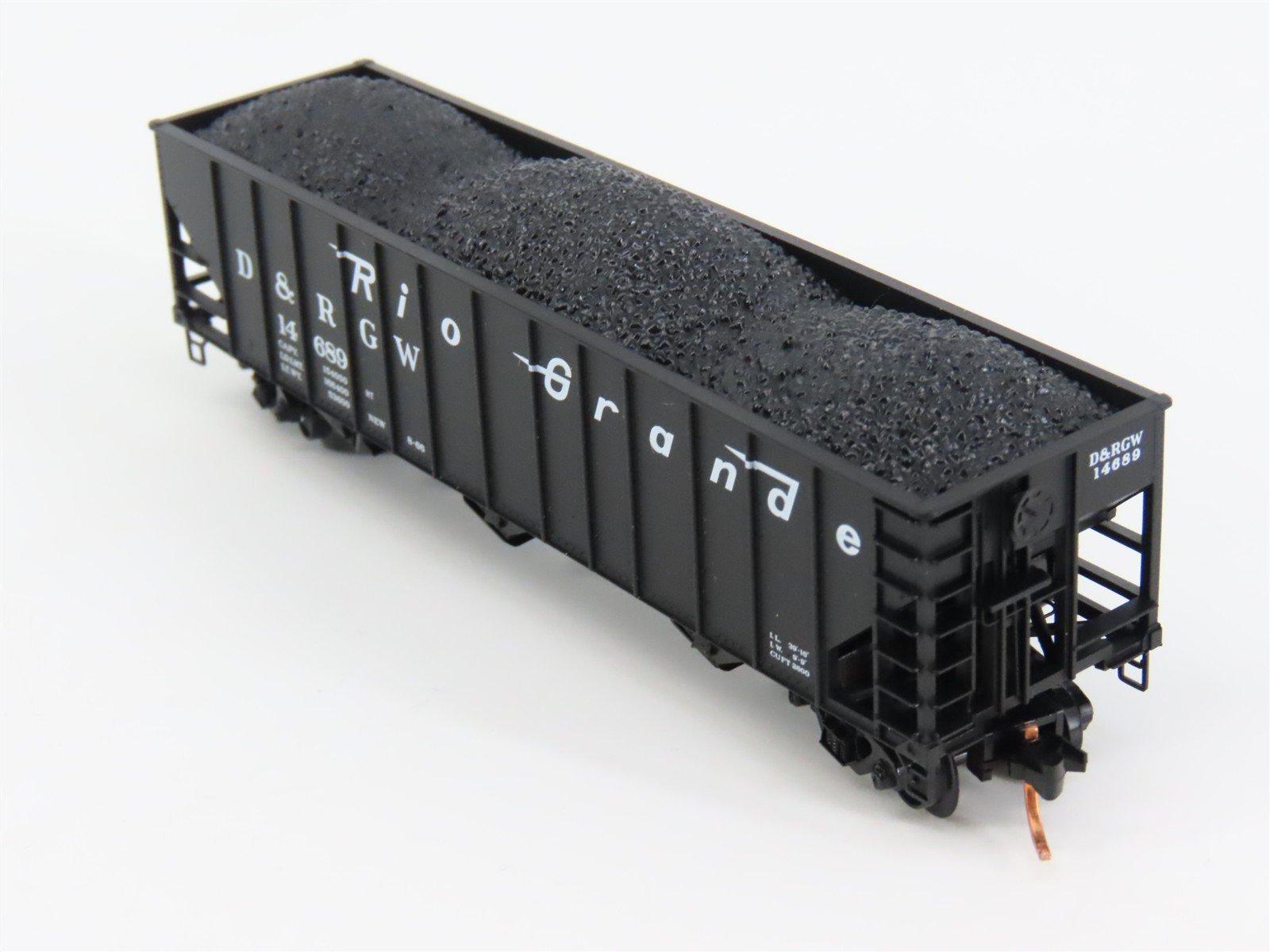 N Scale Micro-Trains 108060 D&RGW Denver & Rio Grande Western Hopper 14689 RTR