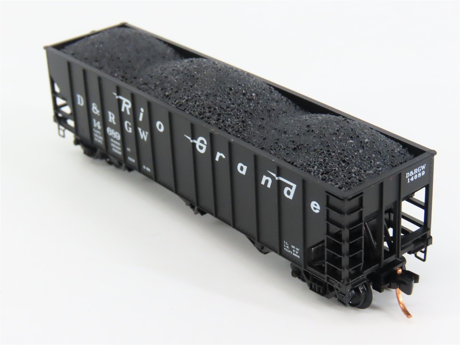 N Scale Micro-Trains 108060 D&RGW Denver & Rio Grande Western Hopper 14689 RTR