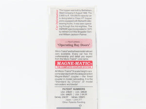 N Scale Micro-Trains 108060 D&RGW Denver & Rio Grande Western Hopper 14689 RTR