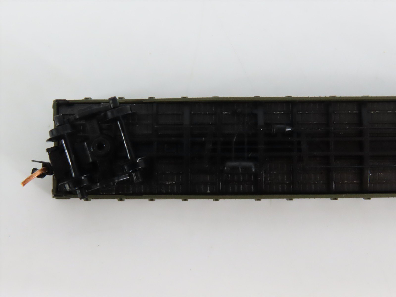 N Scale Micro-Trains 45180 USAX United States Army 50' Flat Car 38065 RTR