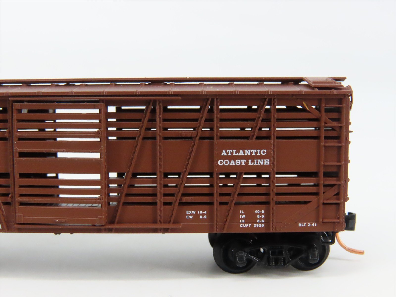 N Scale Micro-Trains 35100 ACL Atlantic Coast Line 40' Stock/Cattle Car RTR