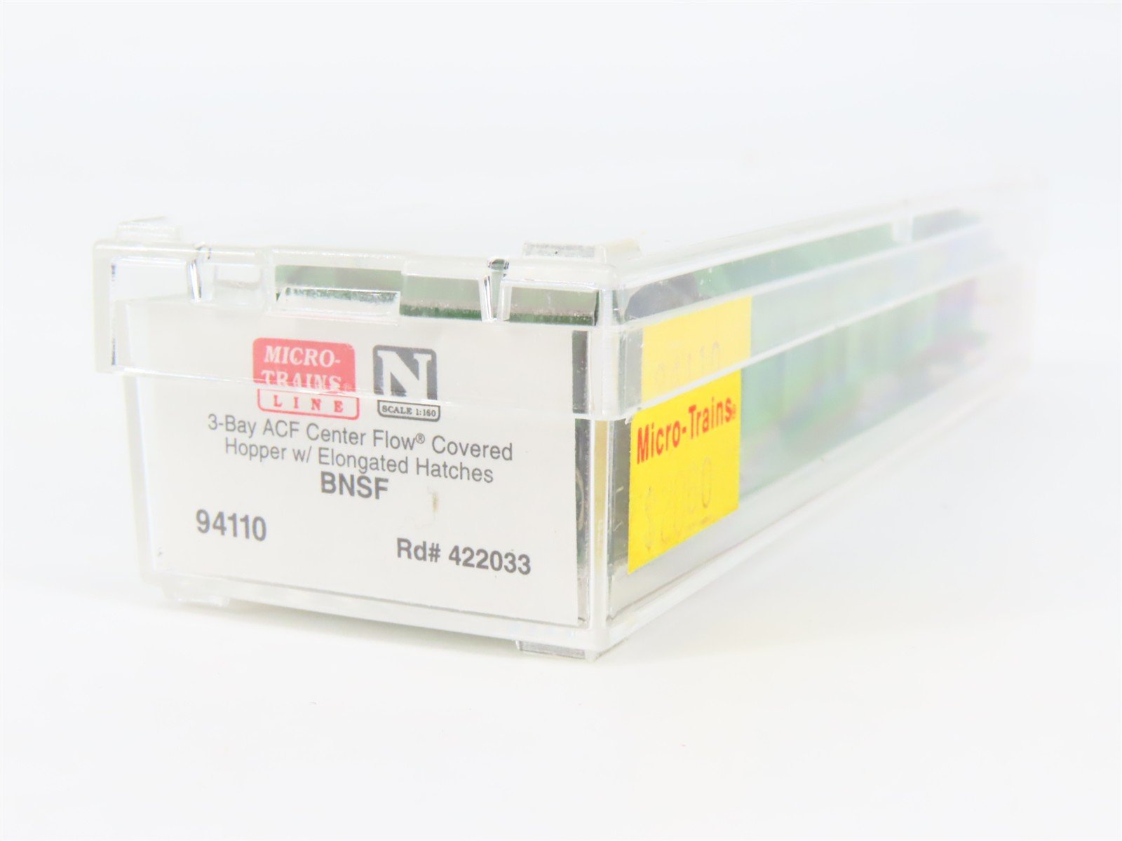 N Scale Micro-Trains 94110 BNSF Railway Hopper 422033 RTR