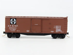 N Scale Micro-Trains 39060 ATSF Santa Fe 40' Box Car 38693 RTR