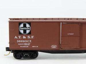 N Scale Micro-Trains 39060 ATSF Santa Fe 40' Box Car 38693 RTR