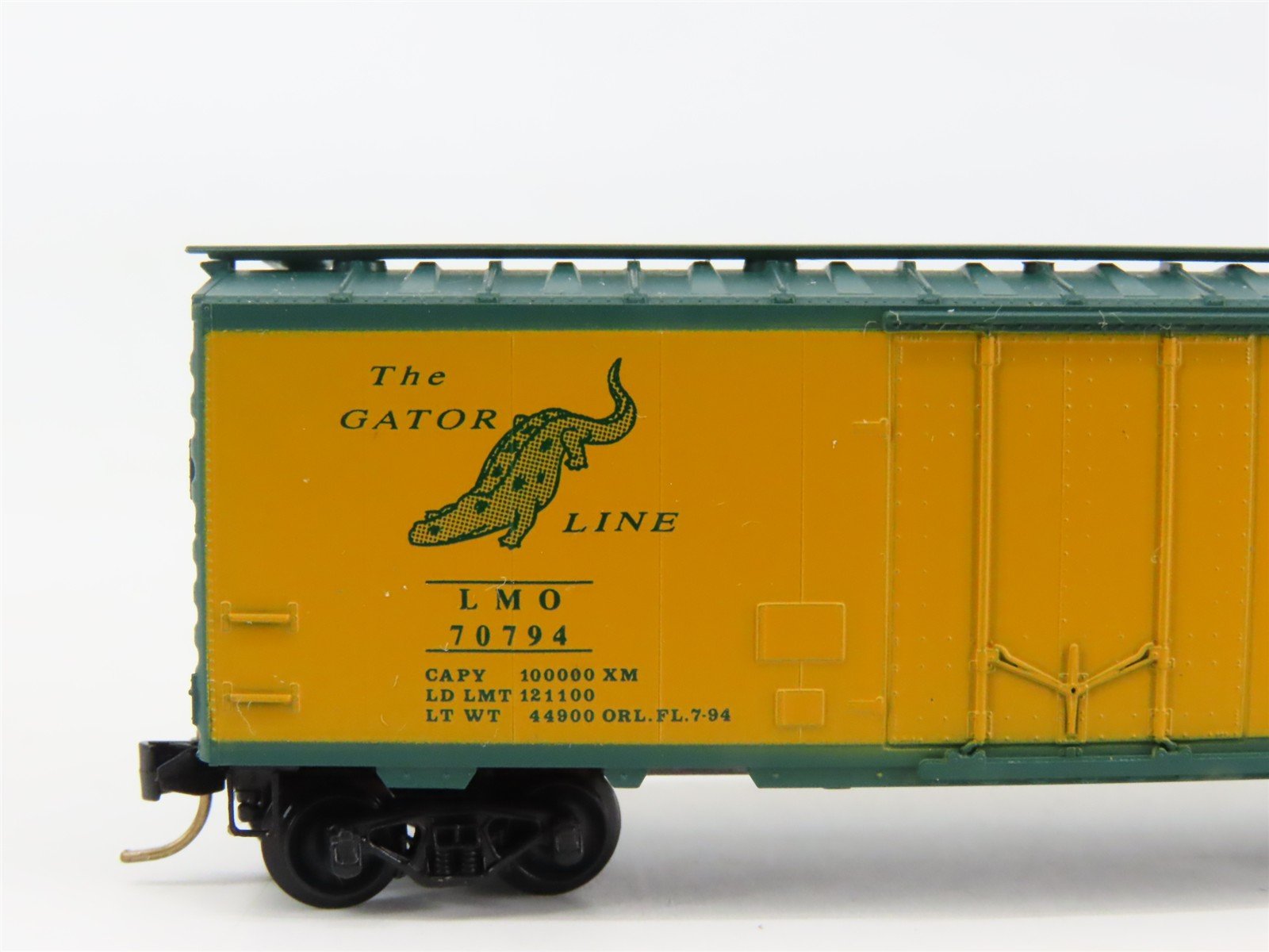 N Scale Micro-Trains LMO Lake Monroe & Orlando 40' Box Car 70794 RTR