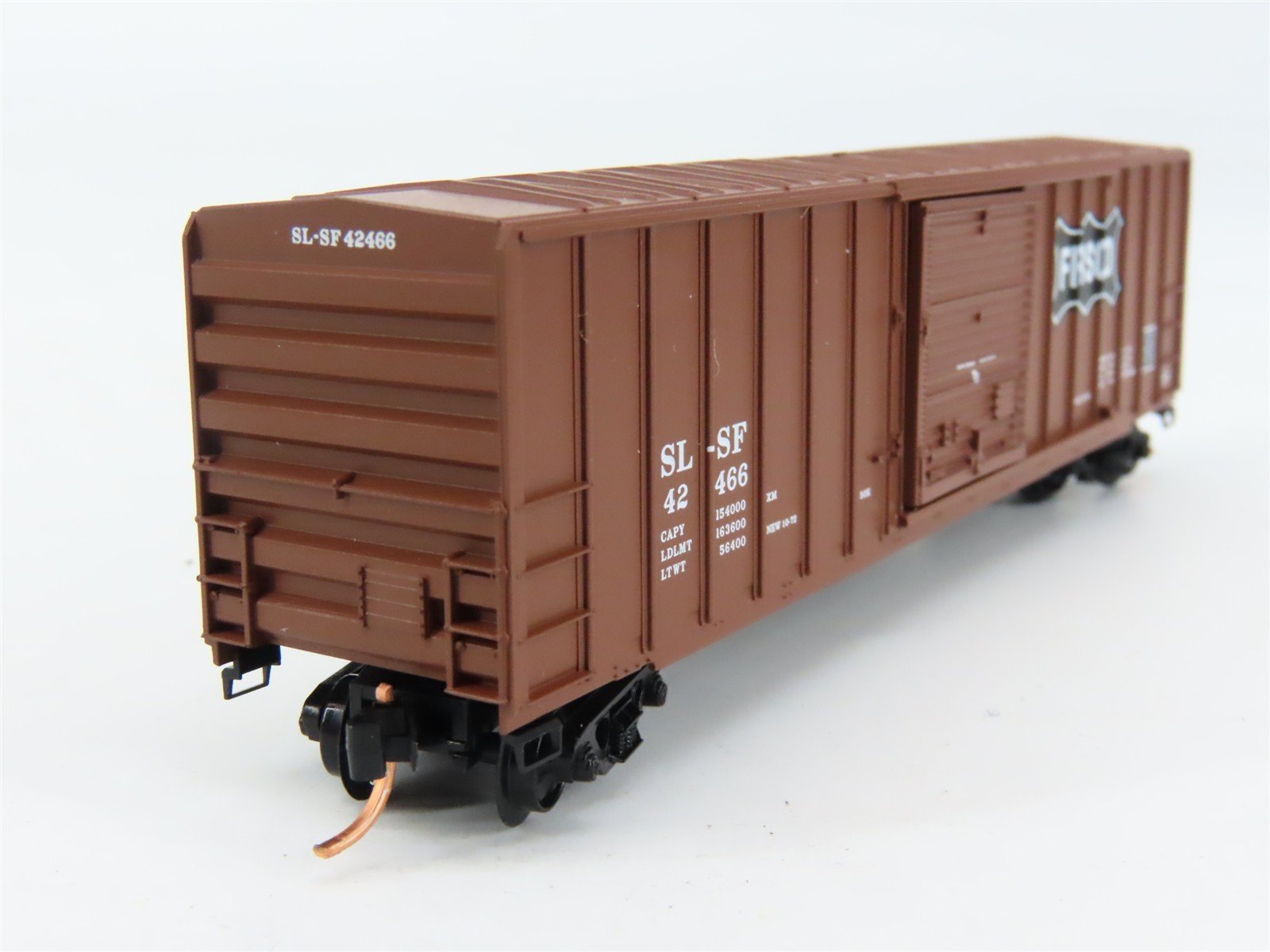N Scale Micro-Trains 25270 SL-SF St. Louis-San Francisco 50' Box Car 42466 RTR
