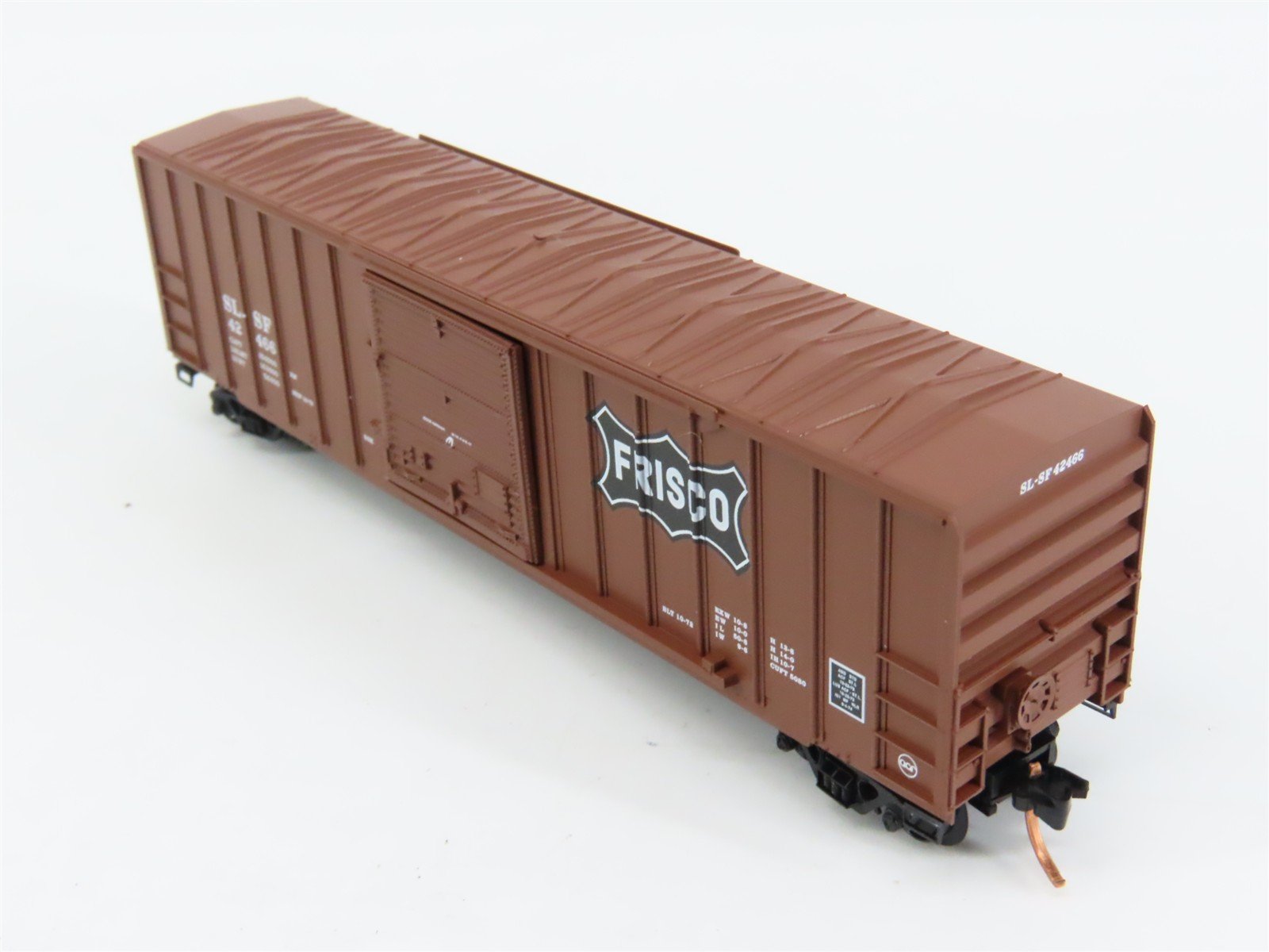 N Scale Micro-Trains 25270 SL-SF St. Louis-San Francisco 50' Box Car 42466 RTR