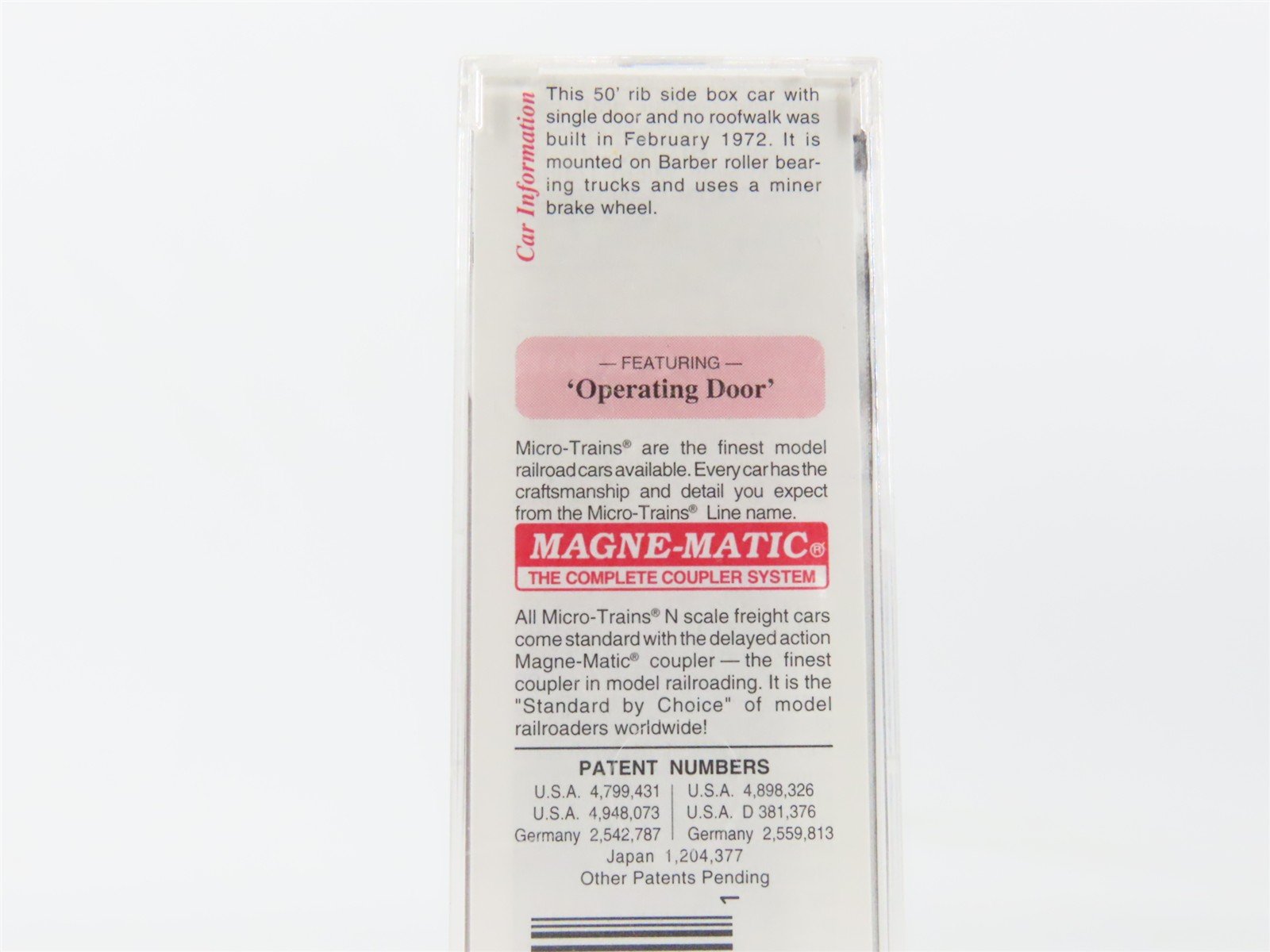 N Scale Micro-Trains 25270 SL-SF St. Louis-San Francisco 50' Box Car 42466 RTR
