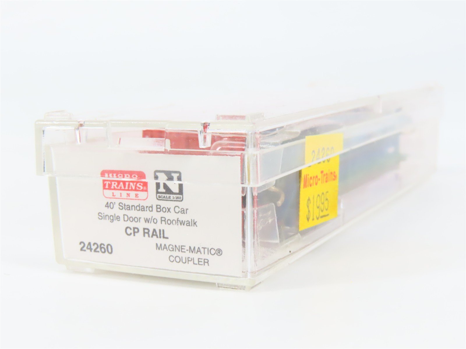 N Scale Micro-Trains 24260 CP Canadian Pacific 40' Box Car 55935 RTR