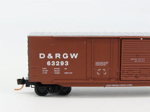 N Scale Micro-Trains 07600080 D&RGW Denver & Rio Grande Western 50' Box Car RTR