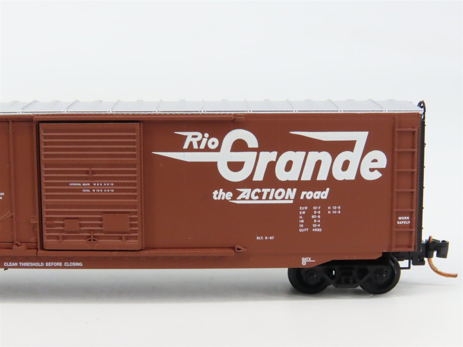 N Scale Micro-Trains 07600080 D&RGW Denver & Rio Grande Western 50' Box Car RTR