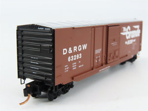 N Scale Micro-Trains 07600080 D&RGW Denver & Rio Grande Western 50' Box Car RTR