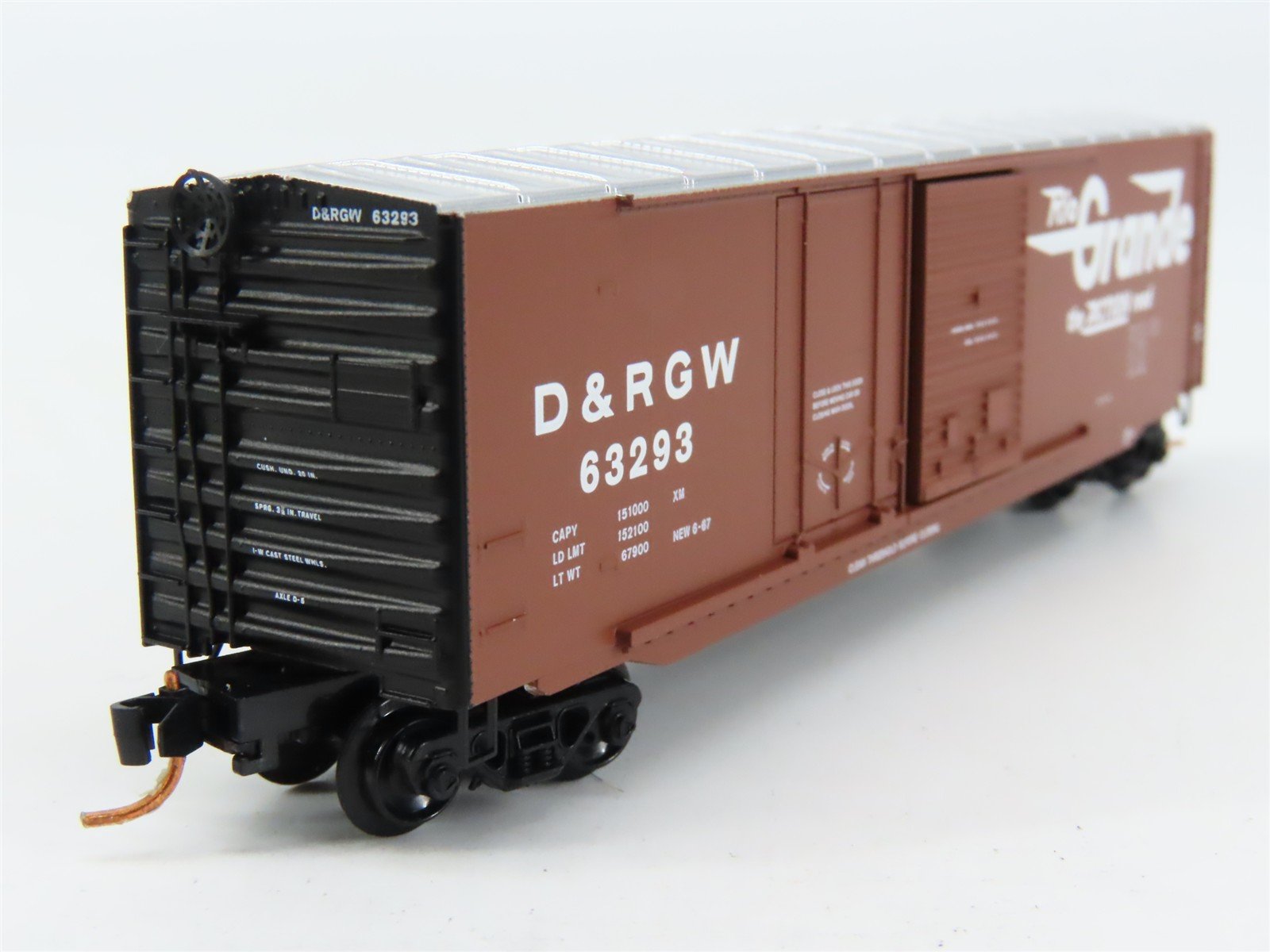 N Scale Micro-Trains 07600080 D&RGW Denver & Rio Grande Western 50' Box Car RTR