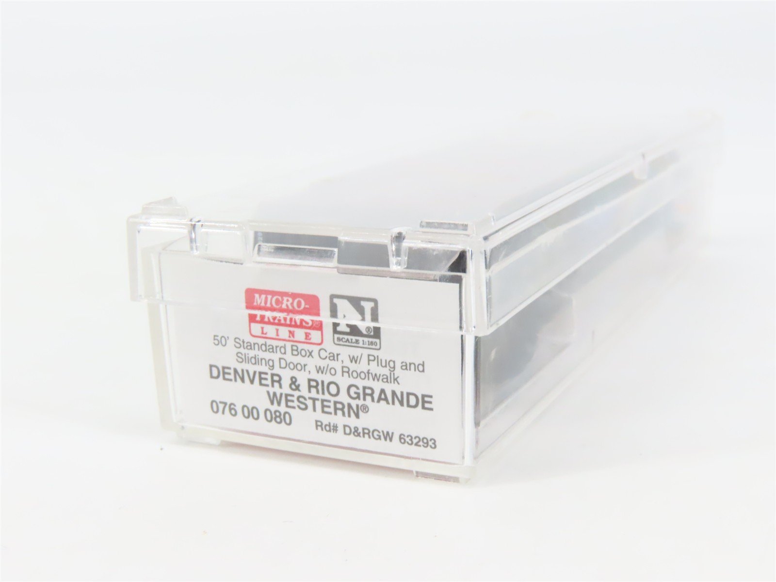 N Scale Micro-Trains 07600080 D&RGW Denver & Rio Grande Western 50' Box Car RTR