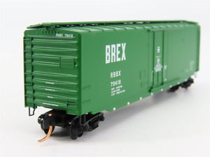N Scale Micro-Trains 32090 BREX Burlington Refrigerator Express 50' Box Car RTR