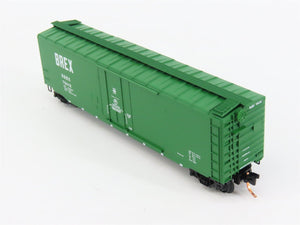 N Scale Micro-Trains 32090 BREX Burlington Refrigerator Express 50' Box Car RTR