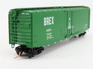 N Scale Micro-Trains 32090 BREX Burlington Refrigerator Express 50' Box Car RTR