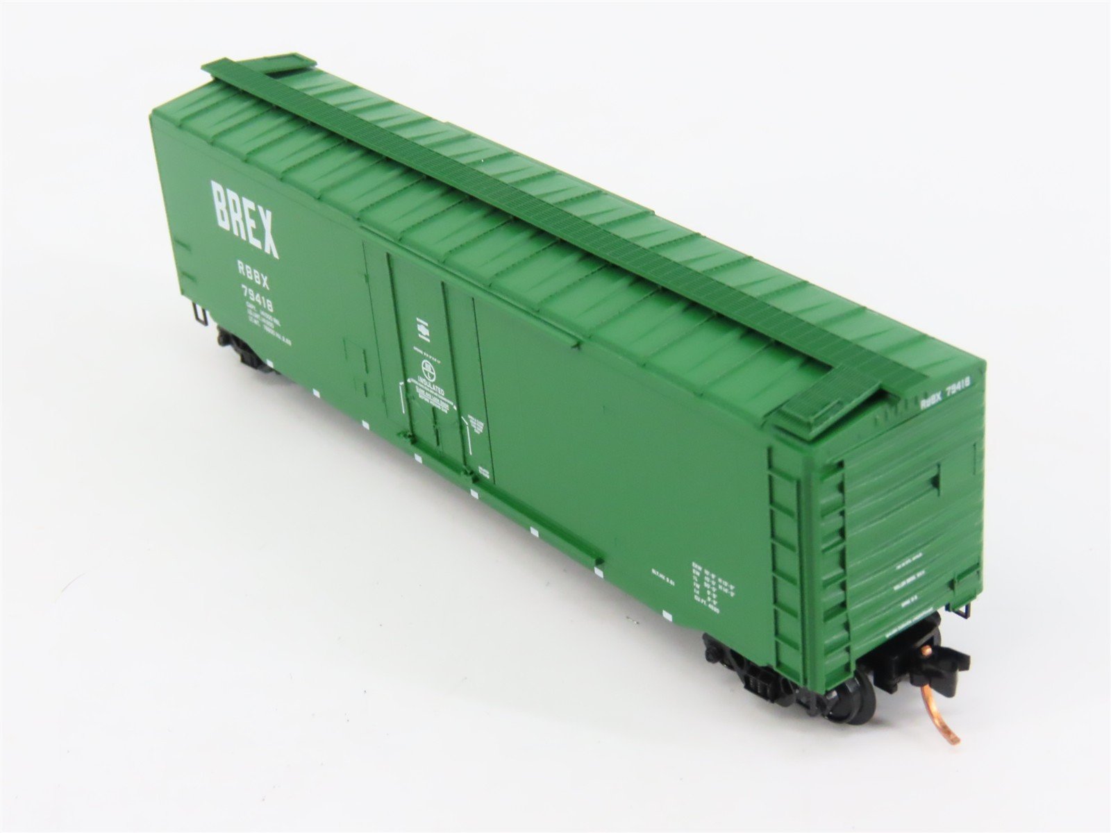 N Scale Micro-Trains 32090 BREX Burlington Refrigerator Express 50' Box Car RTR