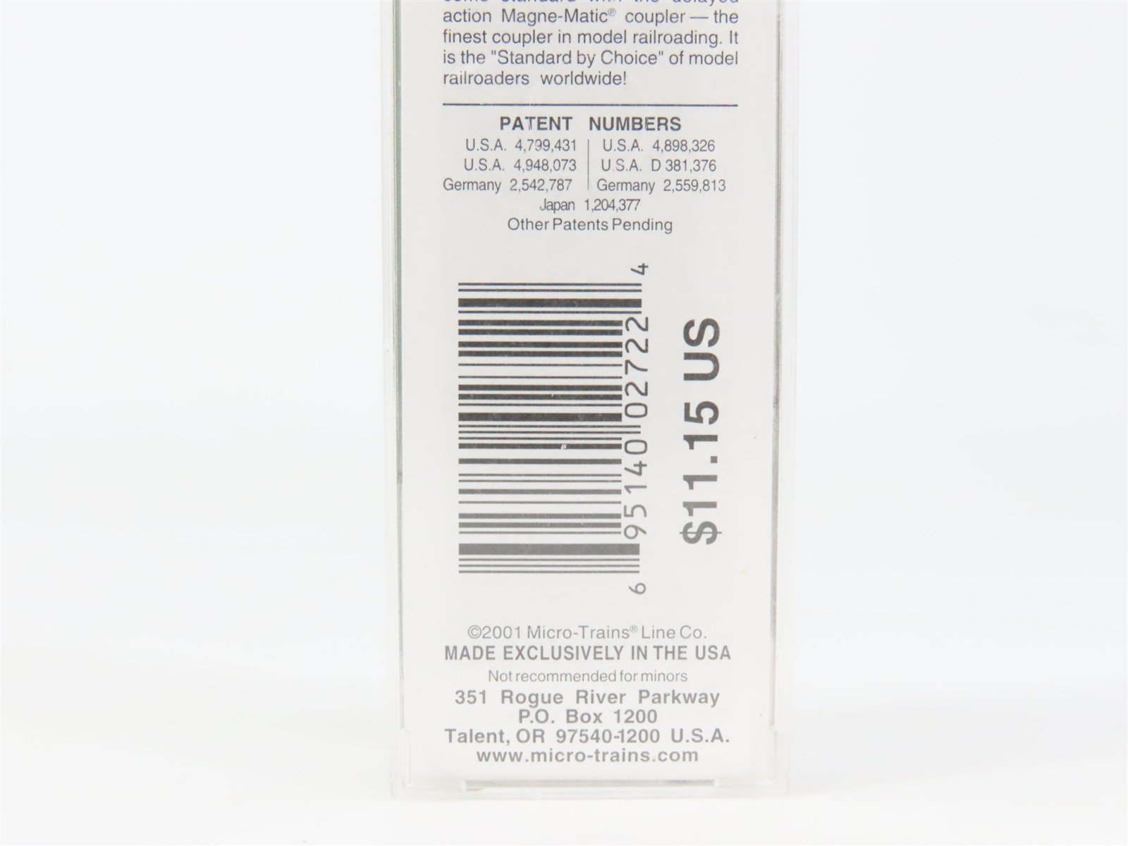 N Scale Micro-Trains 32090 BREX Burlington Refrigerator Express 50' Box Car RTR