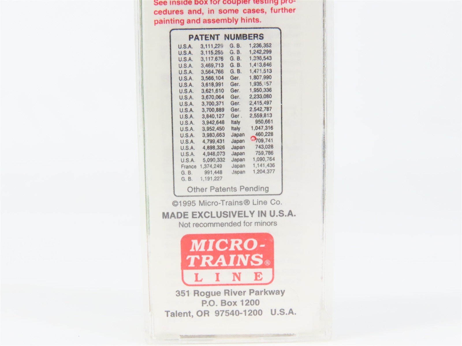 N Scale Micro-Trains 20306/2 BN Burlington Northern 40' Box Car 169288 RTR