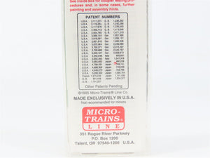 N Scale Micro-Trains 20306/2 BN Burlington Northern 40' Box Car 169288 RTR